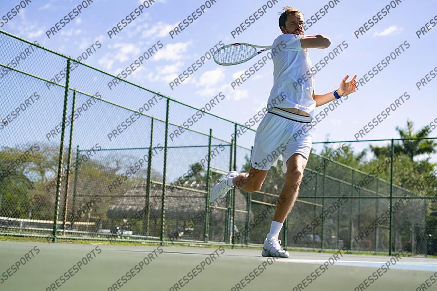 Medvedev (Daniil) - (rus) prise de vue pour la marque de raquette Tecnifibre MAGAZINE DANIIL MEDVEDEV 