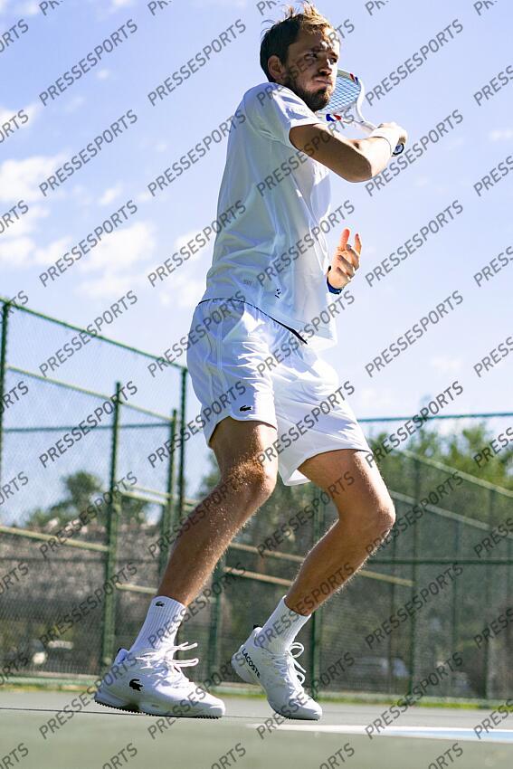 Medvedev (Daniil) - (rus) prise de vue pour la marque de raquette Tecnifibre MAGAZINE DANIIL MEDVEDEV 