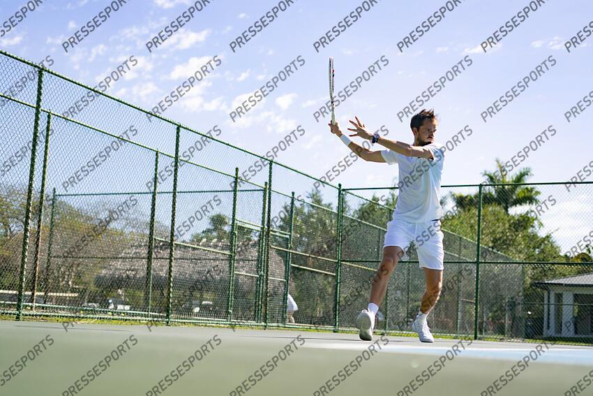 Medvedev (Daniil) - (rus) prise de vue pour la marque de raquette Tecnifibre MAGAZINE DANIIL MEDVEDEV 