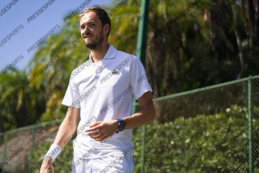 Medvedev (Daniil) - (rus) prise de vue pour la marque de raquette Tecnifibre MAGAZINE DANIIL MEDVEDEV 