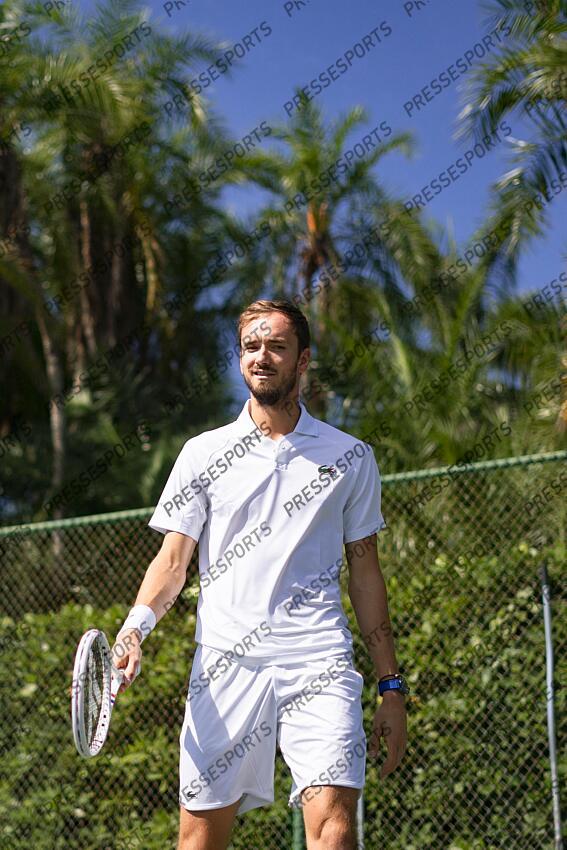 Medvedev (Daniil) - (rus) prise de vue pour la marque de raquette Tecnifibre MAGAZINE DANIIL MEDVEDEV 