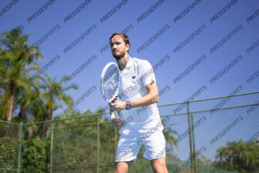 Medvedev (Daniil) - (rus) prise de vue pour la marque de raquette Tecnifibre MAGAZINE DANIIL MEDVEDEV 