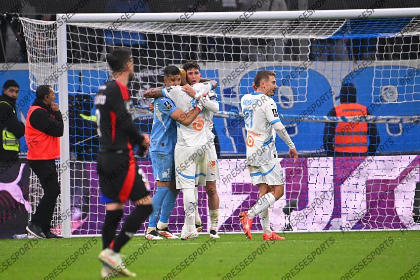 rulli (geronimo) cornelius (derek) balerdi (leonardo) MARSEILLE-LYON (3-2) 