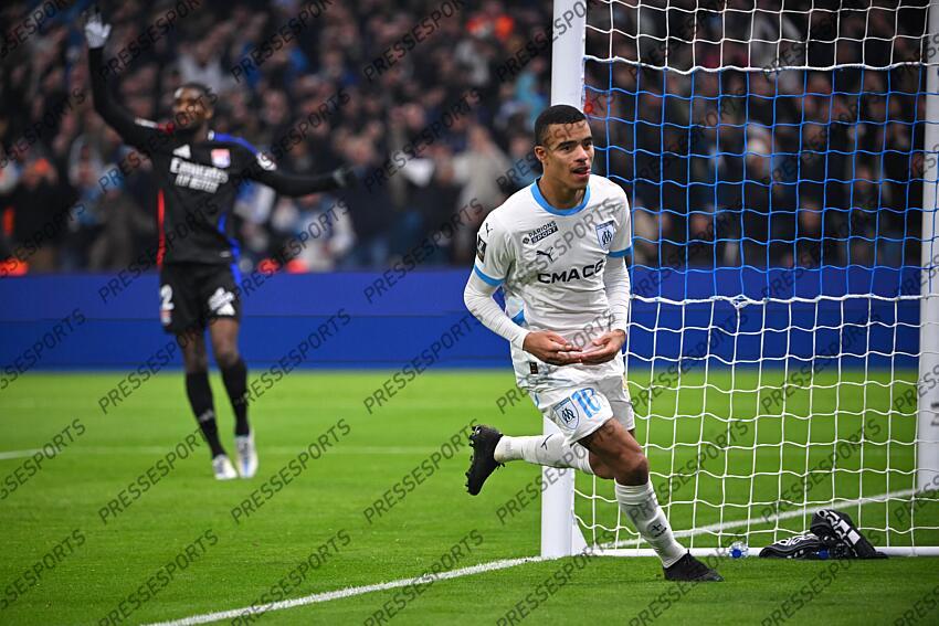 greenwood (mason) MARSEILLE-LYON (3-2) joie du but 1-1 