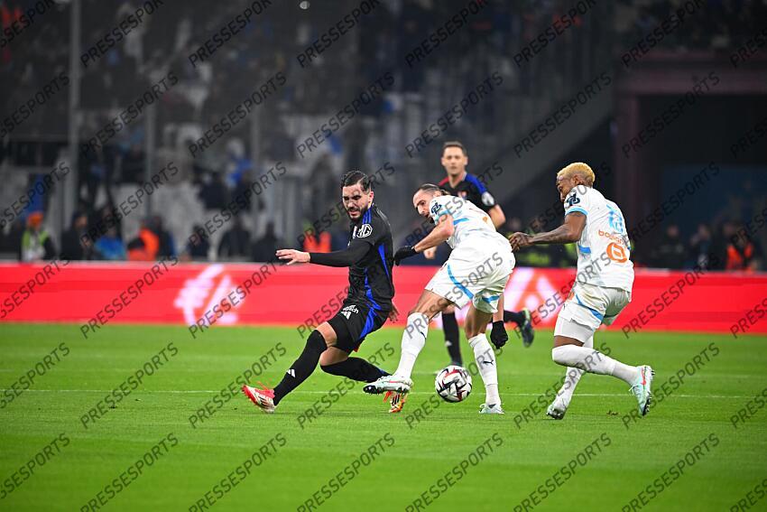 cherki (rayan) rabiot (adrien) cornelius (derek) MARSEILLE-LYON (3-2) 