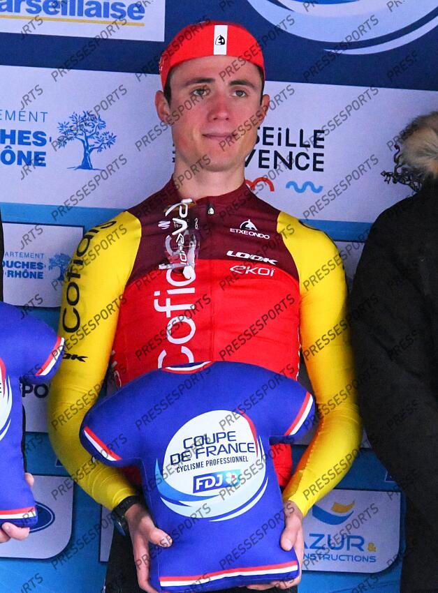 GRAND PRIX DE MARSEILLE / MARSEILLE / 02-02-2025 / PHOTO BRUNO BADE / VALENTIN FERRON (FRA) COF VAINQUEUR / IL PREND LA TÊTE DE LA COUPE DE FRANCE / GRAND PRIX LA MARSEILLAISE 