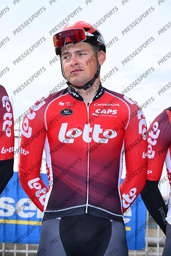 GRAND PRIX DE MARSEILLE / MARSEILLE / 02-02-2025 / PHOTO BRUNO BADE / BAPTISTE VEISTROFFER (FRA) LOTTO / GRAND PRIX LA MARSEILLAISE 