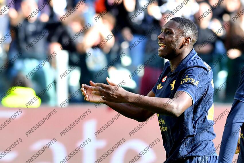 Foto IPP/Massimo Rana Torino 02-02-2025 Calcio Campionato di Serie A 2024/2025 Juventus-Empoli nella foto esulta kolo muani (randal) Italy Photo Press - World Copyright JUVENTUS-EMPOLI (4-1) 
