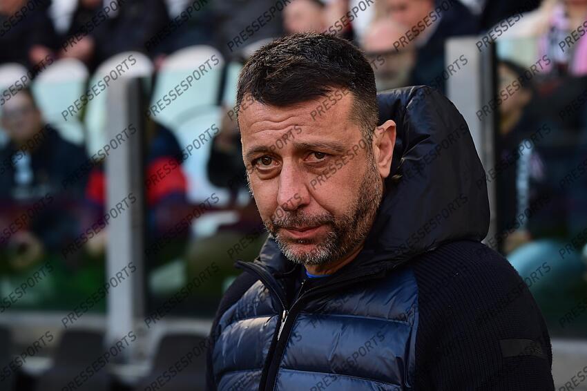 Foto IPP/Massimo Rana Torino 02-02-2025 Calcio Campionato di Serie A 2024/2025 Juventus-Empoli nella foto d'aversa roberto allenatore empoli Italy Photo Press - World Copyright JUVENTUS-EMPOLI (4-1) 