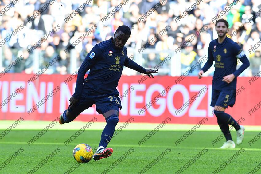 Foto IPP/Massimo Rana Torino 02-02-2025 Calcio Campionato di Serie A 2024/2025 Juventus-Empoli nella foto timothy weah Italy Photo Press - World Copyright JUVENTUS-EMPOLI (4-1) 