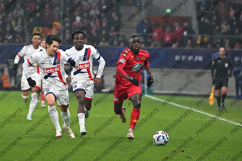 lee (kang in) zague (yoram) gueye (dame) LE MANS-PSG (0-2) 