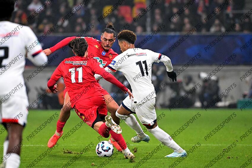 burlet (vincent) - 11 voyer (harold) doue (desire) LE MANS-PSG (0-2) 