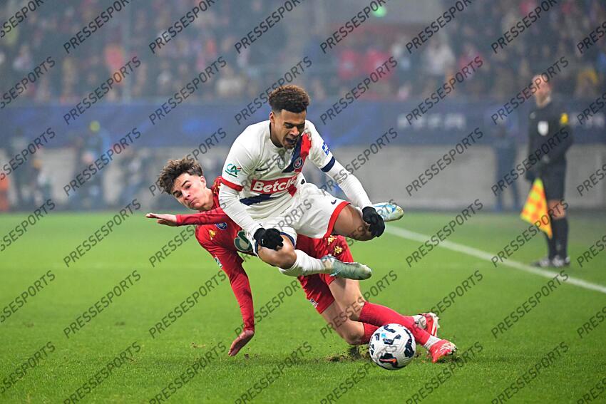 bernardeau (gabin) doue (desire) LE MANS-PSG (0-2) 