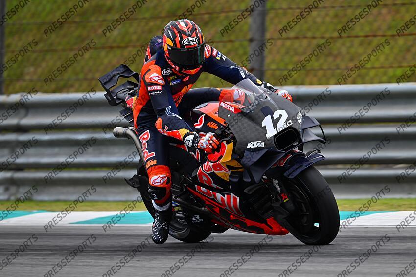 Maverick Vinales SPA Red Bull KTM Tech3 KTM MotoGP Test MotoGP 2025 (circuit Sepang / Buriram) 1-13/02/2025 photo: Lukasz Swiderek  www.photoPSP.com  @photopsp_lukasz_swiderek  TESTS SEPANG 