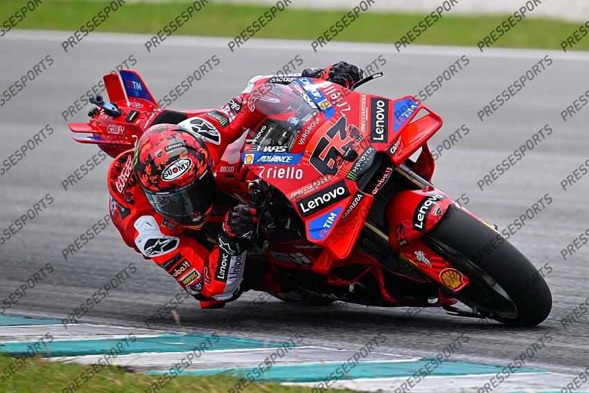 Francesco Bagnaia ITA Ducati Lenovo Team Ducati MotoGP Test MotoGP 2025 (circuit Sepang / Buriram) 1-13/02/2025 photo: Lukasz Swiderek  www.photoPSP.com  @photopsp_lukasz_swiderek  TESTS SEPANG 