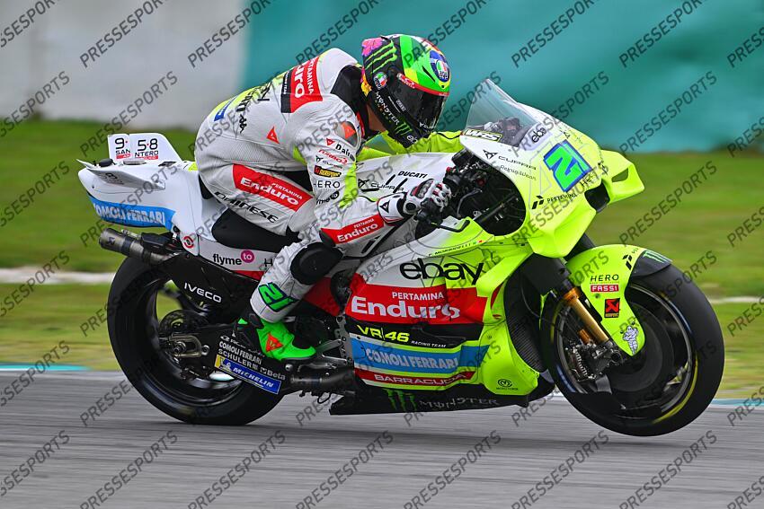 Franco Morbidelli ITA Pertamina Enduro VR46 Racing Team Ducati MotoGP Test MotoGP 2025 (circuit Sepang / Buriram) 1-13/02/2025 photo: Lukasz Swiderek  www.photoPSP.com  @photopsp_lukasz_swiderek  TESTS SEPANG 