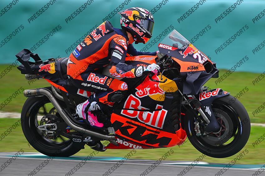 Enea Bastianini ITA Red Bull KTM Tech3 KTM MotoGP Test MotoGP 2025 (circuit Sepang / Buriram) 1-13/02/2025 photo: Lukasz Swiderek  www.photoPSP.com  @photopsp_lukasz_swiderek  TESTS SEPANG 