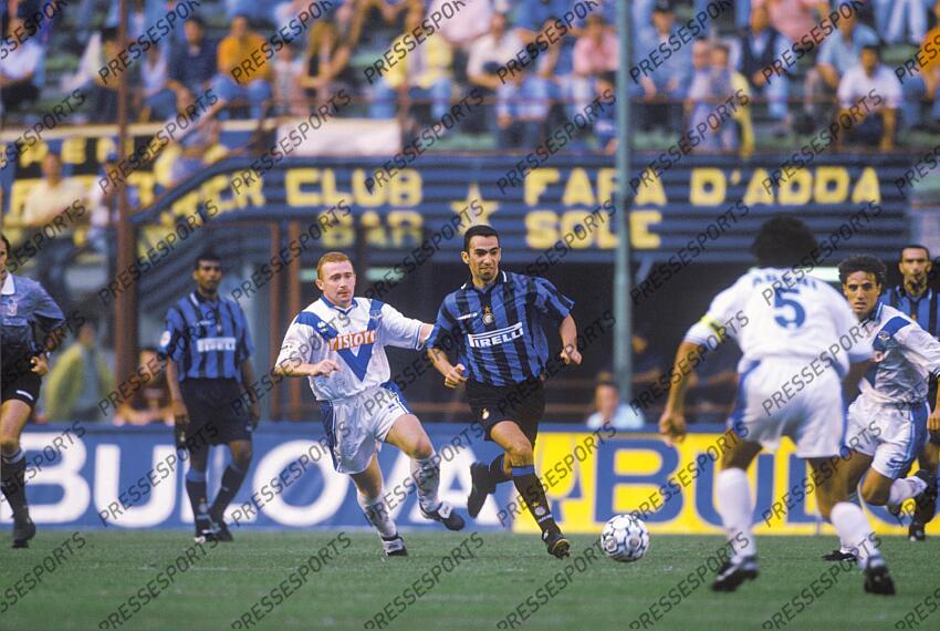 FOOT CHPT D'ITALIE 1997 INTER MILAN-BRESCIA