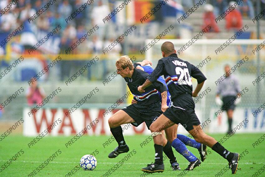 FOOT CHPT D'ITALIE 1997 BRESCIA-SAMPDORIA