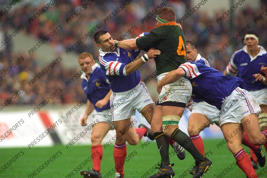 RUGBY-1996 TOURNEE AFRIQUE DU SUD 1996 FRANCE-AFRIQUE DU SUD