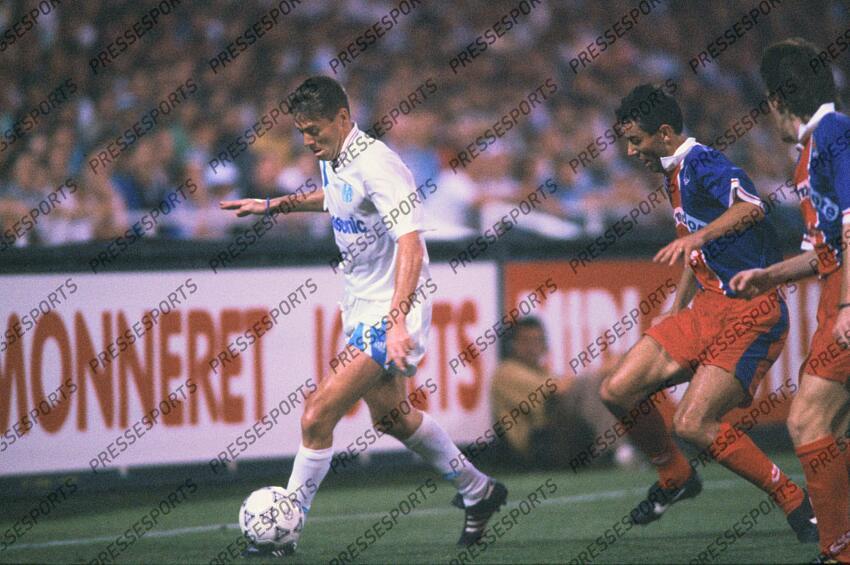 waddle (chris) le guen (paul) MARSEILLE-PSG (0-0) 