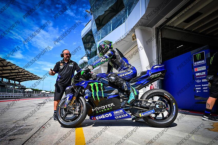 Fabio Quartararo FRA Monster Energy Yamaha MotoGP™ Team Yamaha MotoGP Test MotoGP 2025 (circuit Sepang / Buriram) 1-13/02/2025 photo: Lukasz Swiderek  www.photoPSP.com  @photopsp_lukasz_swiderek  TESTS SEPANG 