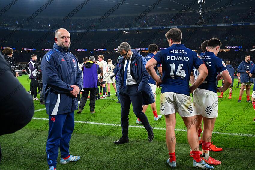RUGBY TOURNOI DES 6 NATIONS 2025 ANGLETERRE-FRANCE (26-25)
