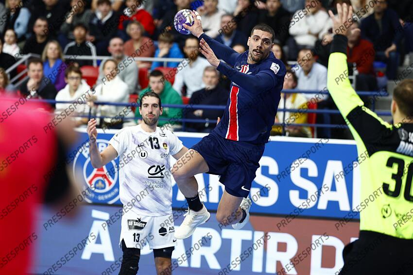 grebille (mathieu) PSG HANDBALL-NANTES (40-39) bos (julien) 