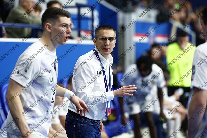 cojean (gregory) PSG HANDBALL-NANTES (40-39) minne (aymeric) 