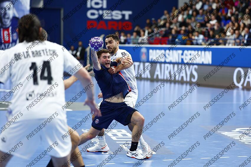 steins (luc) bonnefond (baptiste) PSG HANDBALL-NANTES (40-39) 