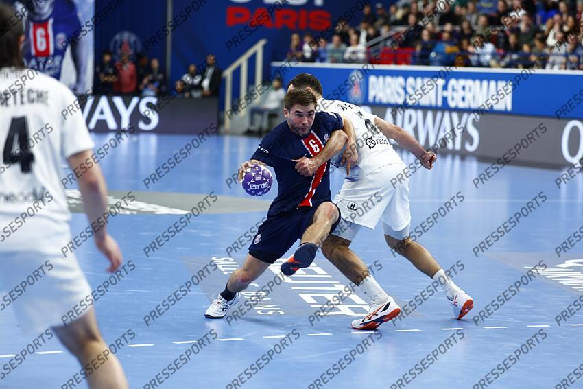 steins (luc) bonnefond (baptiste) PSG HANDBALL-NANTES (40-39) 