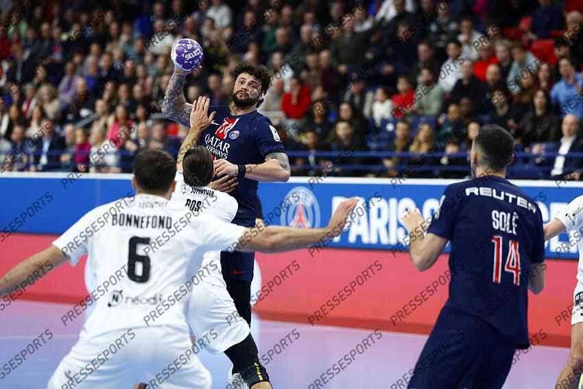bos (julien) prandi (elohim) PSG HANDBALL-NANTES (40-39) 