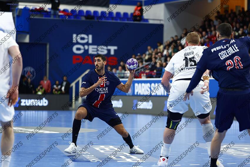 omar (yahia) PSG HANDBALL-NANTES (40-39) 