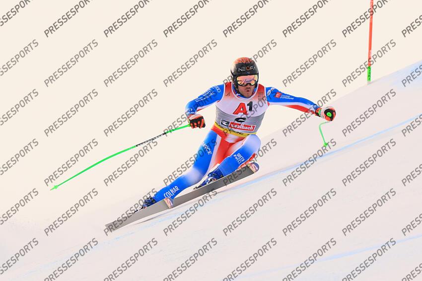 SKI ALPIN CHPTS DU MONDE 2025 2025 DESCENTE HOMMES A SAALBACH HINTERGLEMM
