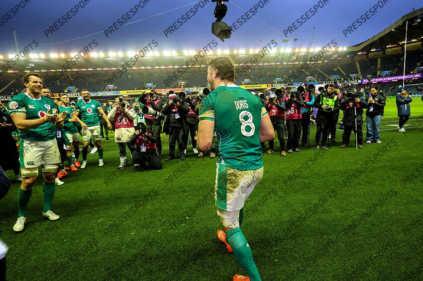 2025 Guinness Six Nations Championship Round 2, Scottish Gas Murrayfield, Edinburgh, Scotland 9/2/2025 Scotland vs Ireland Ireland's Caelan Doris Mandatory Credit ©INPHO/Billy Stickland ECOSSE-IRLANDE (18-32) 
