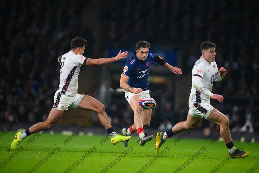 slade (henry) barassi (pierre louis) ANGLETERRE-FRANCE (26-25) freeman (tommy) 