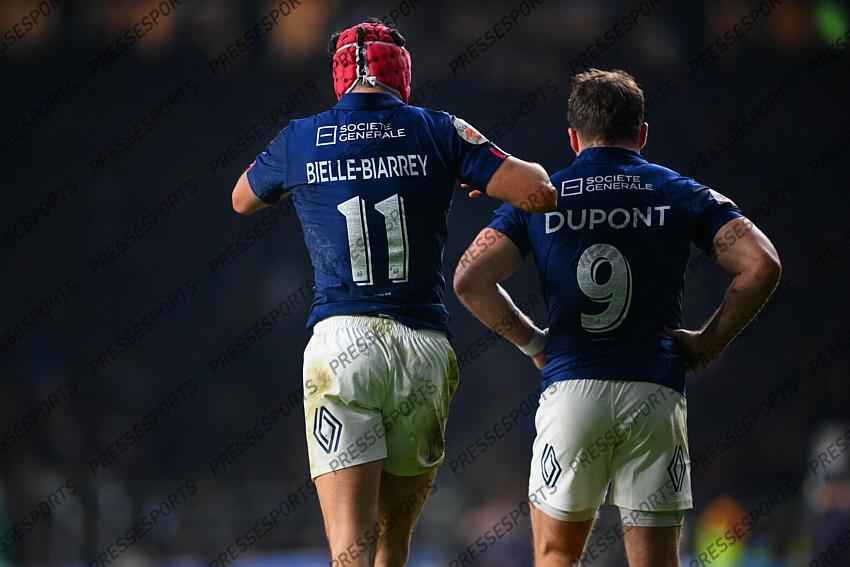 bielle biarrey (louis) dupont (antoine) ANGLETERRE-FRANCE (26-25) 