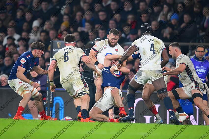 cowan dickie (luke) dupont (antoine) ANGLETERRE-FRANCE (26-25) jegou (oscar) curry (tom) itoje (maro) earl (ben) 