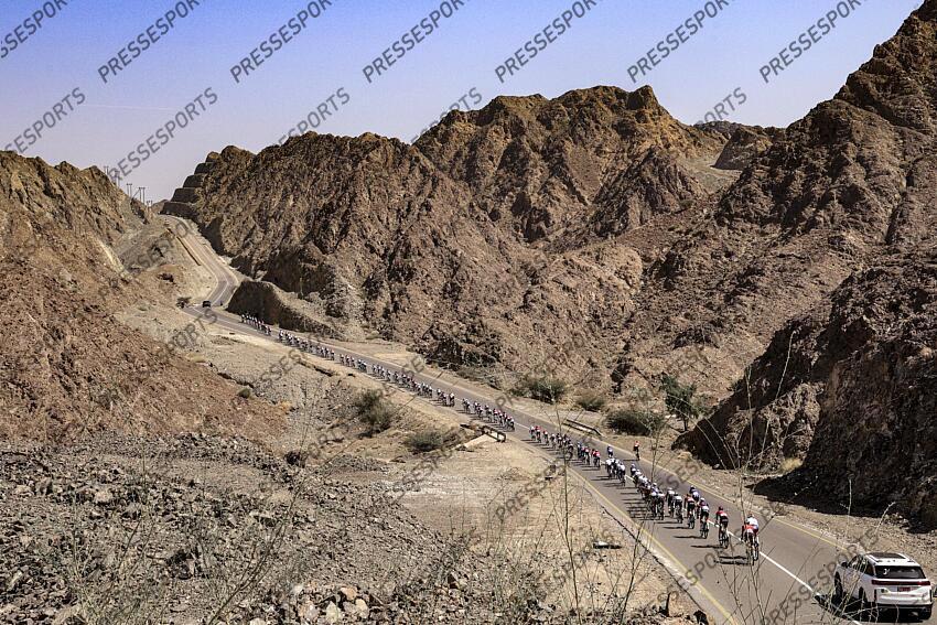 Tour of Oman 2025 - 14th Edition - 4th stage Oman Across Ages Museum - Oman Convention and Exhibition Center 181,5 km - 11/02/2025 - Scenery - Peloton - photo Alessandro Perrone/SprintCyclingAgency©2025 OMAN ACROSS AGES MUSEUM/OMAN CONVENTION CENTER OMAN ACROSS AGES MUSEUM/OMAN CONVENTION CENTER 