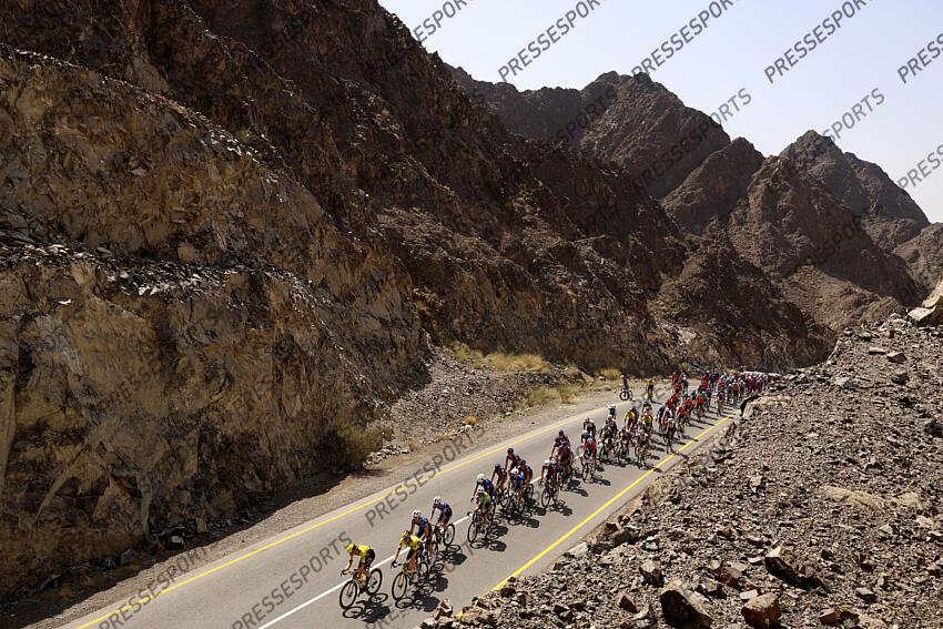 Tour of Oman 2025 - 14th Edition - 4th stage Oman Across Ages Museum - Oman Convention and Exhibition Center 181,5 km - 11/02/2025 - Scenery - Peloton - photo Alessandro Perrone/SprintCyclingAgency©2025 OMAN ACROSS AGES MUSEUM/OMAN CONVENTION CENTER OMAN ACROSS AGES MUSEUM/OMAN CONVENTION CENTER 