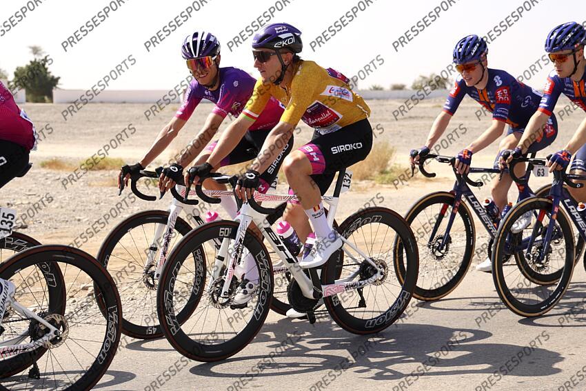 Tour of Oman 2025 - 14th Edition - 4th stage Oman Across Ages Museum - Oman Convention and Exhibition Center 181,5 km - 11/02/2025 - Rodrigo Alvarez (ESP - Burgos Burpellet BH) - photo Alessandro Perrone/SprintCyclingAgency©2025 OMAN ACROSS AGES MUSEUM/OMAN CONVENTION CENTER 