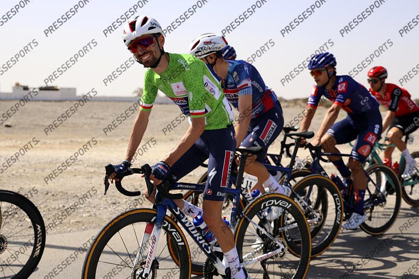 Tour of Oman 2025 - 14th Edition - 4th stage Oman Across Ages Museum - Oman Convention and Exhibition Center 181,5 km - 11/02/2025 - Valentin Paret-Peintre (FRA - Soudal Quick-Step) - photo Alessandro Perrone/SprintCyclingAgency©2025 OMAN ACROSS AGES MUSEUM/OMAN CONVENTION CENTER 