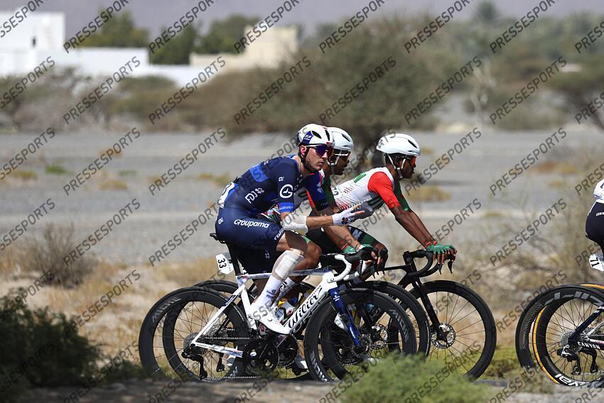 Tour of Oman 2025 - 14th Edition - 4th stage Oman Across Ages Museum - Oman Convention and Exhibition Center 181,5 km - 11/02/2025 - Tom Donnenwirth (FRA - Groupama - FDJ) - photo Alessandro Perrone/SprintCyclingAgency©2025 OMAN ACROSS AGES MUSEUM/OMAN CONVENTION CENTER 