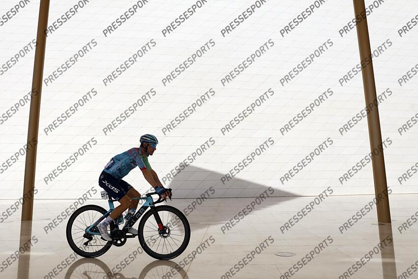 Tour of Oman 2025 - 14th Edition - 4th stage Oman Across Ages Museum - Oman Convention and Exhibition Center 181,5 km - 11/02/2025 - Diego Ulissi (ITA - XDS Astana Team) - photo Alessandro Perrone/SprintCyclingAgency©2025 OMAN ACROSS AGES MUSEUM/OMAN CONVENTION CENTER OMAN ACROSS AGES MUSEUM/OMAN CONVENTION CENTER 