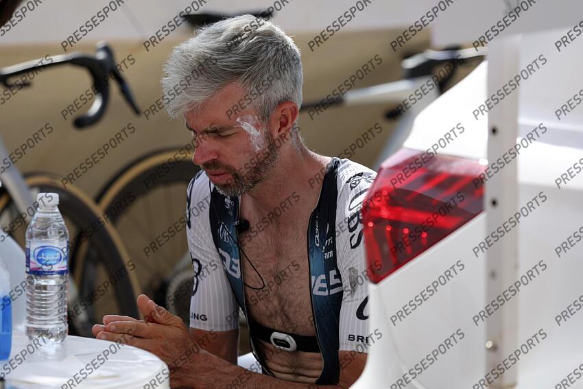 Tour of Oman 2025 - 14th Edition - 4th stage Oman Across Ages Museum - Oman Convention and Exhibition Center 181,5 km - 11/02/2025 - Damien Howson (AUS Ð Q36.5 Pro Cycling Team) - photo Alessandro Perrone/SprintCyclingAgency©2025 OMAN ACROSS AGES MUSEUM/OMAN CONVENTION CENTER OMAN ACROSS AGES MUSEUM/OMAN CONVENTION CENTER 