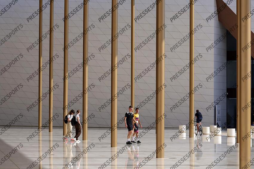Tour of Oman 2025 - 14th Edition - 4th stage Oman Across Ages Museum - Oman Convention and Exhibition Center 181,5 km - 11/02/2025 - Rodrigo Alvarez (ESP - Burgos Burpellet BH) - photo Alessandro Perrone/SprintCyclingAgency©2025 OMAN ACROSS AGES MUSEUM/OMAN CONVENTION CENTER 