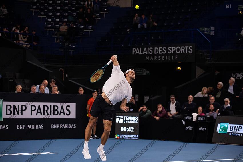 TENNIS - OPEN 13 - 1ER tour des simples - 10/02/2025 - VIRTANEN otto OPEN 13 PROVENCE 