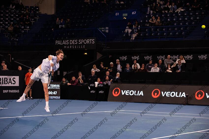 TENNIS - OPEN 13 - 1ER tour des simples - 10/02/2025 - KORDA sébastian OPEN 13 PROVENCE 