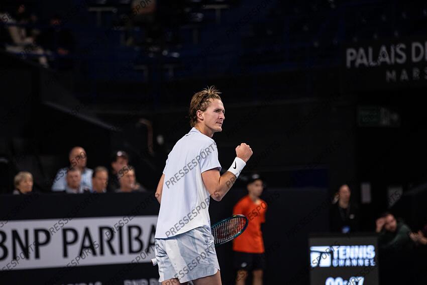 TENNIS - OPEN 13 - 1ER tour des simples - 10/02/2025 - KORDA sébastian OPEN 13 PROVENCE 
