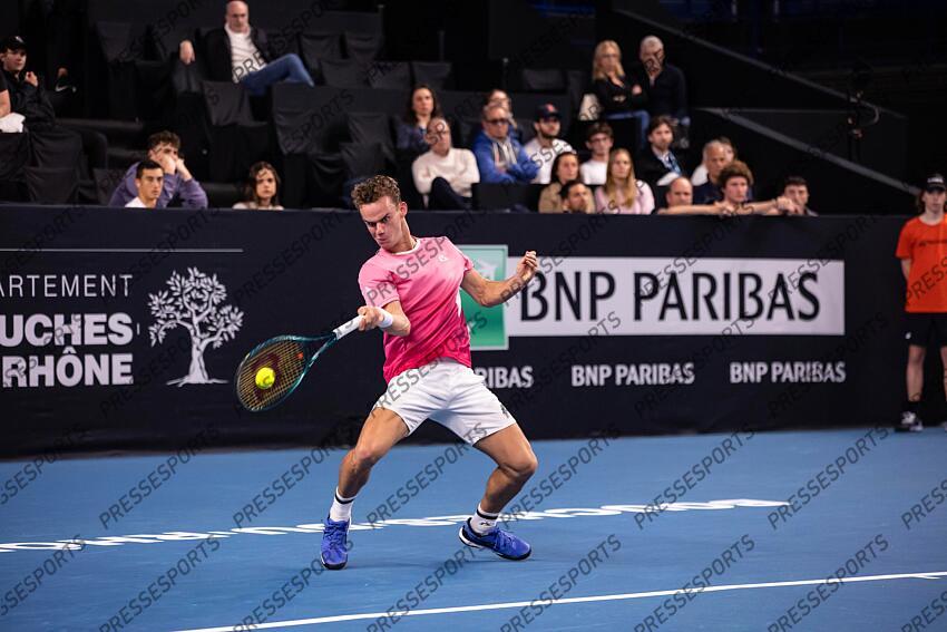 TENNIS - OPEN 13 - 1ER tour des simples - 11/02/2025 - VAN ASSCHE luca OPEN 13 PROVENCE 